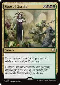 Gaze of Granite from Commander: Edge of Eternities