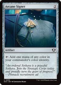 Arcane Signet from Commander: Edge of Eternities