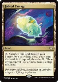Fabled Passage from Commander: Edge of Eternities