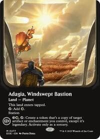 Adagia, Windswept Bastion (Borderless) from Edge of Eternities