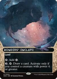 Bonders' Enclave (0004) (Borderless) from Edge of Eternities: Stellar Sights
