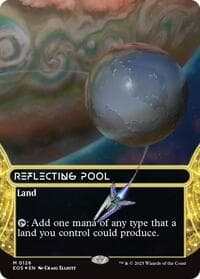 Reflecting Pool (0126) (Borderless) (Galaxy Foil) from Edge of Eternities: Stellar Sights