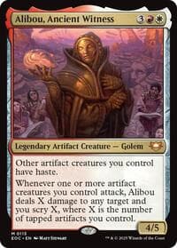 Alibou, Ancient Witness from Commander: Edge of Eternities