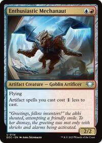 Enthusiastic Mechanaut from Commander: Edge of Eternities