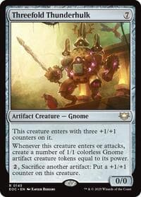 Threefold Thunderhulk from Commander: Edge of Eternities