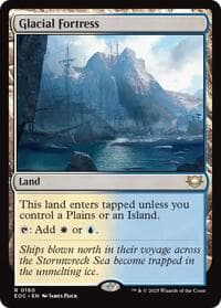 Glacial Fortress from Commander: Edge of Eternities