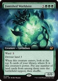 Famished Worldsire (Extended Art) from Edge of Eternities