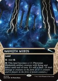 Inkmoth Nexus (0110) (Borderless) (Galaxy Foil) from Edge of Eternities: Stellar Sights