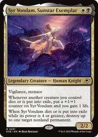 Syr Vondam, Sunstar Exemplar from Edge of Eternities