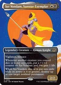 Syr Vondam, Sunstar Exemplar (Borderless) from Edge of Eternities