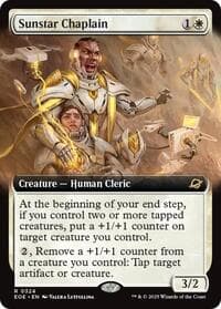 Sunstar Chaplain (Extended Art) from Edge of Eternities
