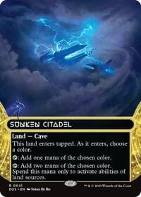 Sunken Citadel (0041) (Borderless) from Edge of Eternities: Stellar Sights