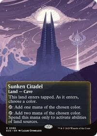 Sunken Citadel (0086) (Borderless) from Edge of Eternities: Stellar Sights