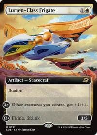 Lumen-Class Frigate (Extended Art) from Edge of Eternities