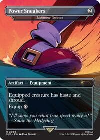 Power Sneakers - Lightning Greaves from Secret Lair Drop Series
