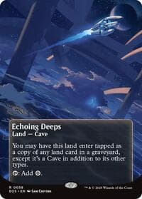 Echoing Deeps (0058) (Borderless) from Edge of Eternities: Stellar Sights
