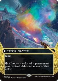 Meteor Crater (0026) (Borderless) from Edge of Eternities: Stellar Sights