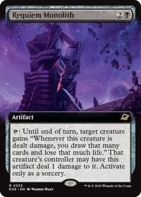 Requiem Monolith (Extended Art) from Edge of Eternities