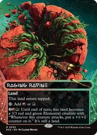 Raging Ravine (0035) (Borderless) from Edge of Eternities: Stellar Sights