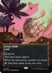 Lotus Field (0068) (Borderless) from Edge of Eternities: Stellar Sights