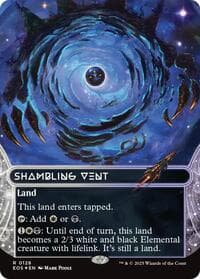Shambling Vent (0128) (Borderless) (Galaxy Foil) from Edge of Eternities: Stellar Sights