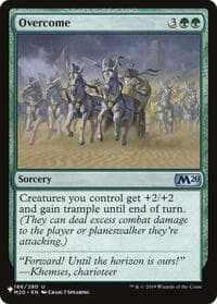 Overcome from The List Reprints