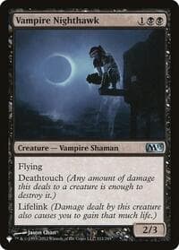 Vampire Nighthawk from The List Reprints
