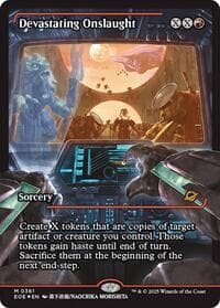 Devastating Onslaught (0361) (Showcase) from Edge of Eternities