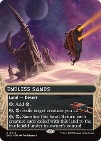 Endless Sands (0015) (Borderless) from Edge of Eternities: Stellar Sights
