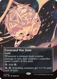Contested War Zone (0053) (Borderless) from Edge of Eternities: Stellar Sights
