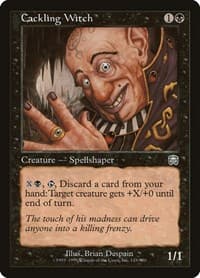 Cackling Witch from Mercadian Masques