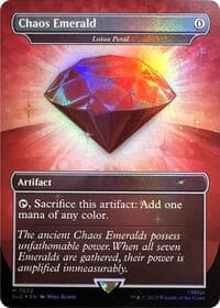 Chaos Emerald - Lotus Petal (7032) from Secret Lair Drop Series