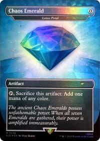 Chaos Emerald - Lotus Petal (7036) from Secret Lair Drop Series