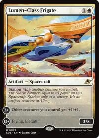 Lumen-Class Frigate from Prerelease Cards