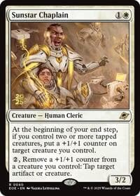 Sunstar Chaplain from Prerelease Cards