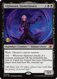 Alpharael, Stonechosen from Prerelease Cards