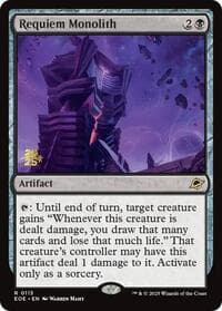 Requiem Monolith from Prerelease Cards