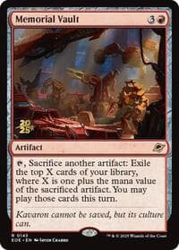 Memorial Vault from Prerelease Cards