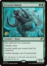 Frenzied Baloth from Prerelease Cards