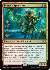 Biotech Specialist from Prerelease Cards