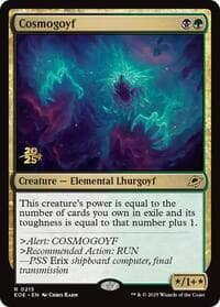 Cosmogoyf from Prerelease Cards