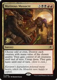 Mutinous Massacre from Prerelease Cards