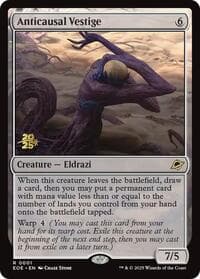 Anticausal Vestige from Prerelease Cards
