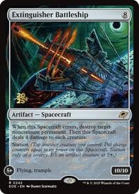 Extinguisher Battleship from Prerelease Cards