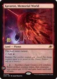 Kavaron, Memorial World from Prerelease Cards