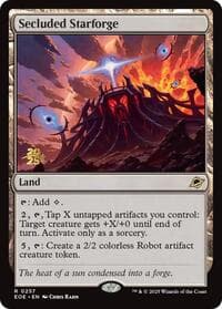 Secluded Starforge from Prerelease Cards