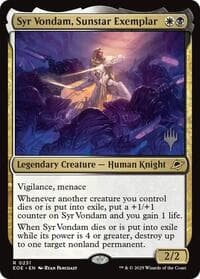 Syr Vondam, Sunstar Exemplar from Promo Pack: Edge of Eternities