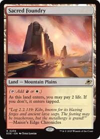Sacred Foundry from Promo Pack: Edge of Eternities