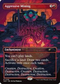 Aggressive Mining from Secret Lair Drop Series