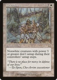 Crackdown from Mercadian Masques